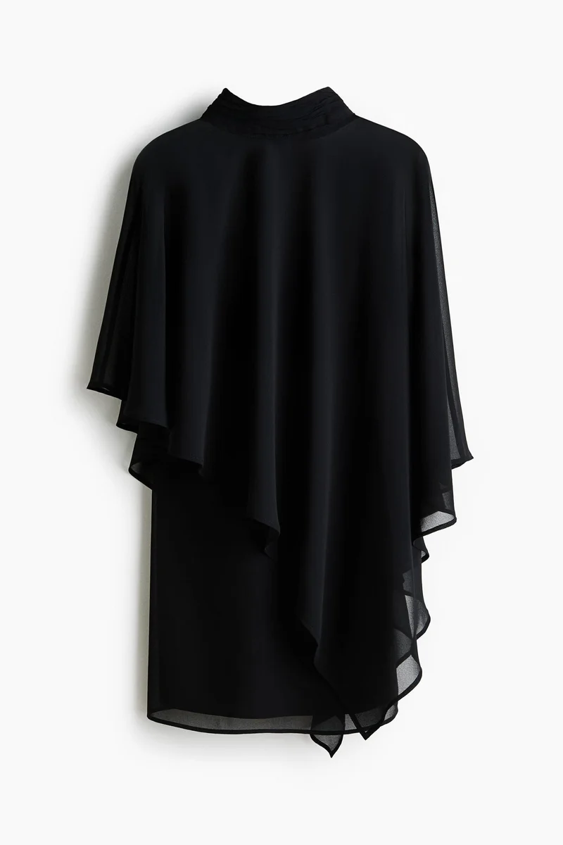 H&M Cape-layered dress